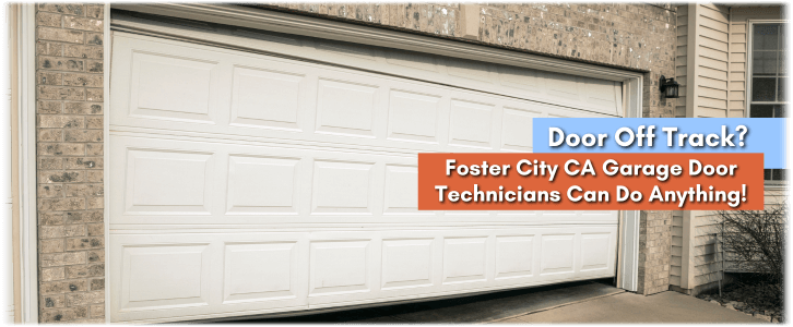 Garage Door Off Track In Foster City CA